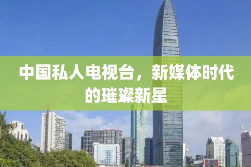 中国私人电视台，新媒体时代的璀璨新星