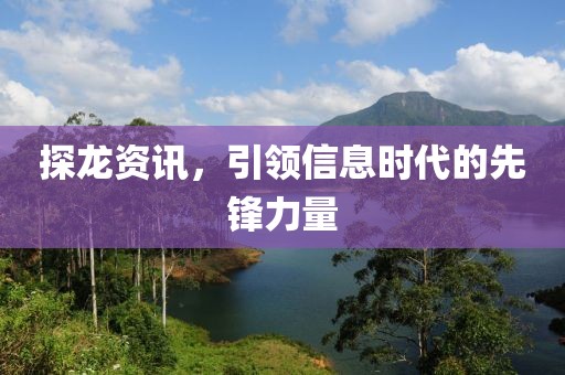 探龙资讯，引领信息时代的先锋力量