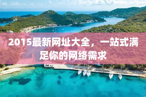 2015最新网址大全，一站式满足你的网络需求