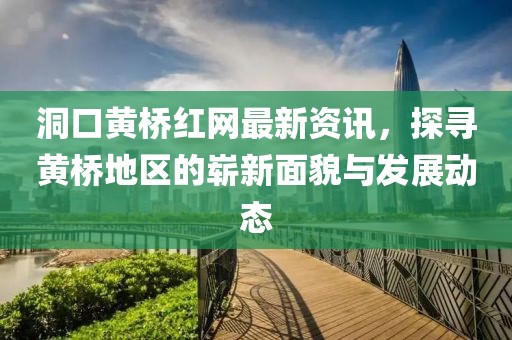 洞口黄桥红网最新资讯，探寻黄桥地区的崭新面貌与发展动态