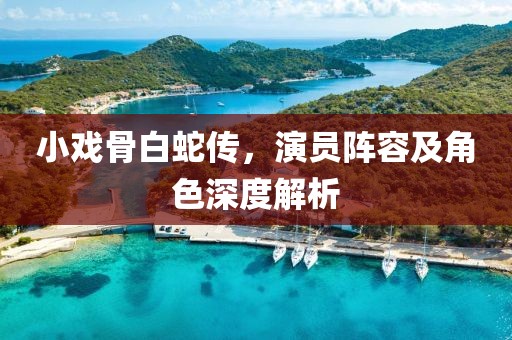 小戏骨白蛇传，演员阵容及角色深度解析