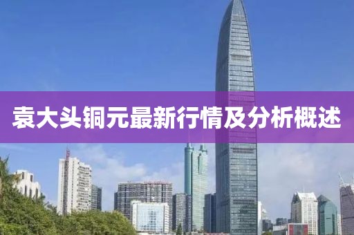 袁大头铜元最新行情及分析概述