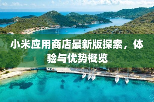 小米应用商店最新版探索，体验与优势概览