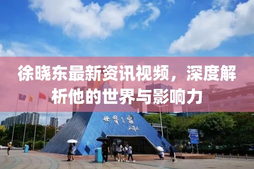 徐晓东最新资讯视频，深度解析他的世界与影响力