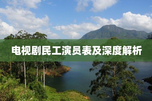 电视剧民工演员表及深度解析