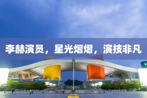 李赫演员，星光熠熠，演技非凡