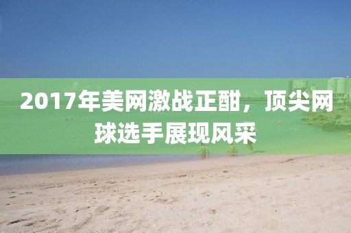 2017年美网激战正酣，顶尖网球选手展现风采