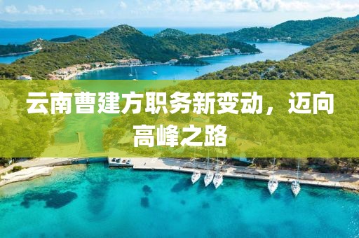 云南曹建方职务新变动，迈向高峰之路