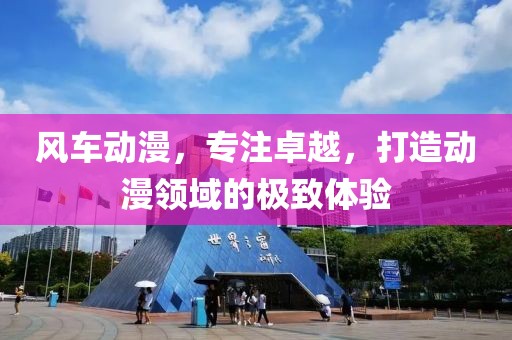 风车动漫，专注卓越，打造动漫领域的极致体验