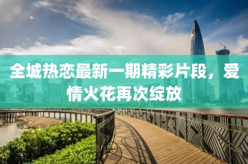 全城热恋最新一期精彩片段，爱情火花再次绽放