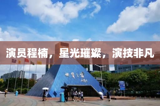 演员程楠，星光璀璨，演技非凡