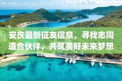 安庆最新征友信息，寻找志同道合伙伴，共筑美好未来梦想