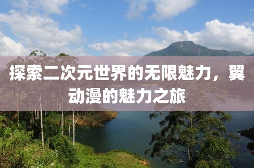 探索二次元世界的无限魅力，翼动漫的魅力之旅