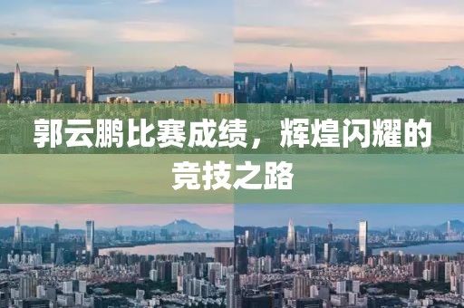 郭云鹏比赛成绩，辉煌闪耀的竞技之路