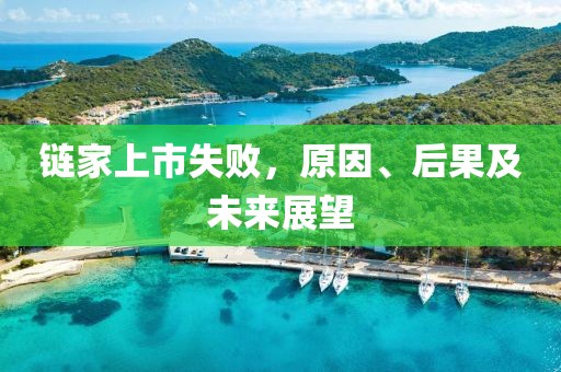 链家上市失败，原因、后果及未来展望