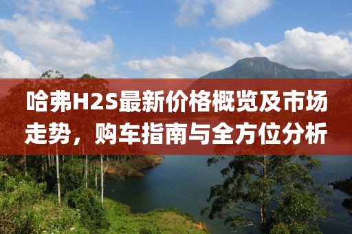 哈弗H2S最新价格概览及市场走势，购车指南与全方位分析