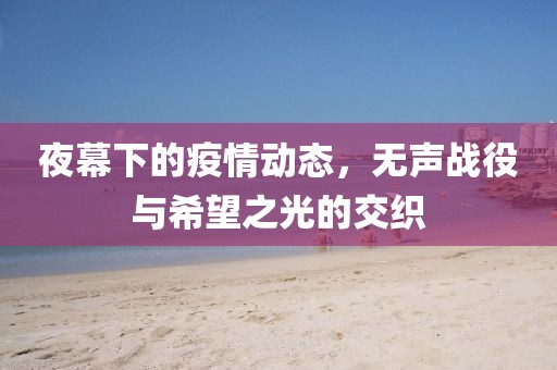 夜幕下的疫情动态，无声战役与希望之光的交织