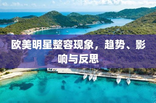 欧美明星整容现象，趋势、影响与反思