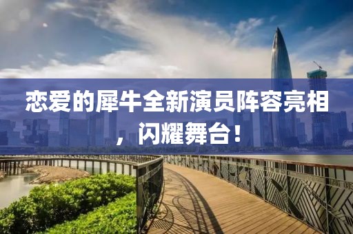 恋爱的犀牛全新演员阵容亮相，闪耀舞台！