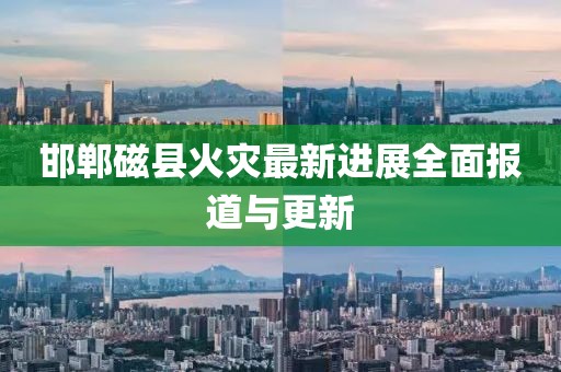 邯郸磁县火灾最新进展全面报道与更新
