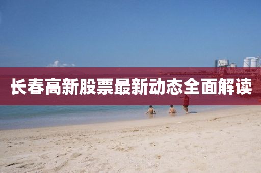 长春高新股票最新动态全面解读