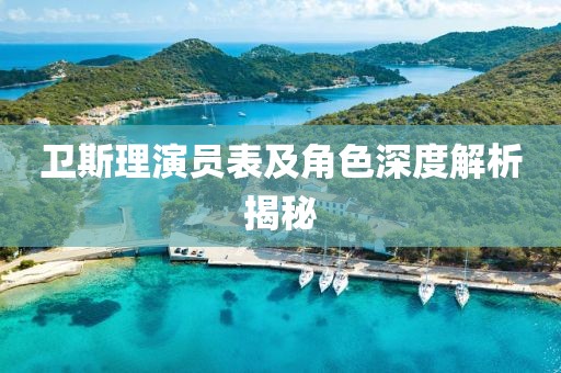 卫斯理演员表及角色深度解析揭秘