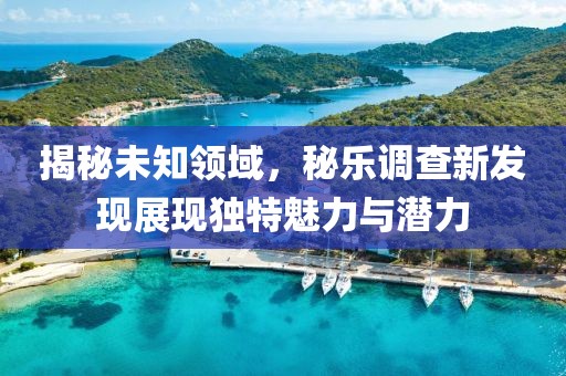 揭秘未知领域，秘乐调查新发现展现独特魅力与潜力
