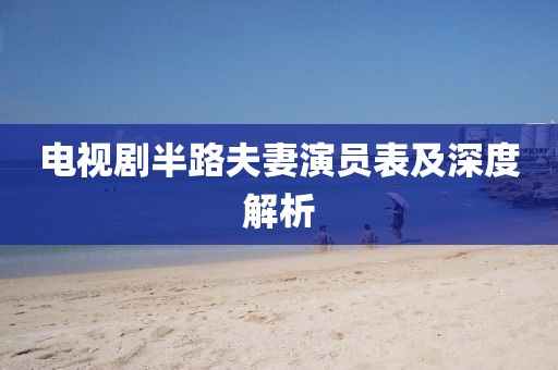 电视剧半路夫妻演员表及深度解析