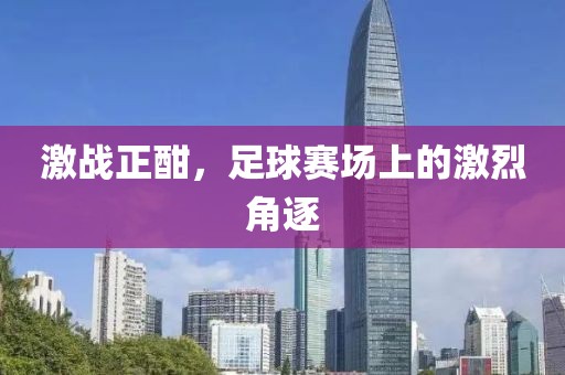 激战正酣，足球赛场上的激烈角逐