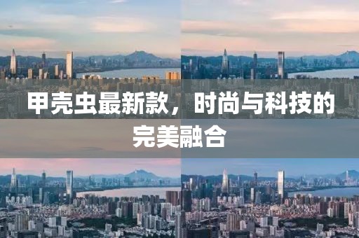 甲壳虫最新款，时尚与科技的完美融合