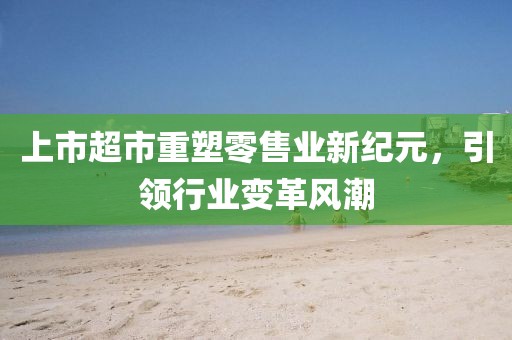 上市超市重塑零售业新纪元，引领行业变革风潮