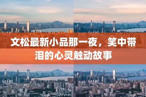 文松最新小品那一夜，笑中带泪的心灵触动故事