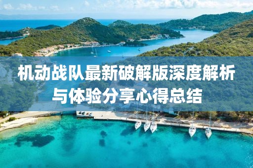 机动战队最新破解版深度解析与体验分享心得总结