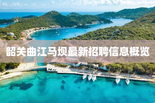韶关曲江马坝最新招聘信息概览