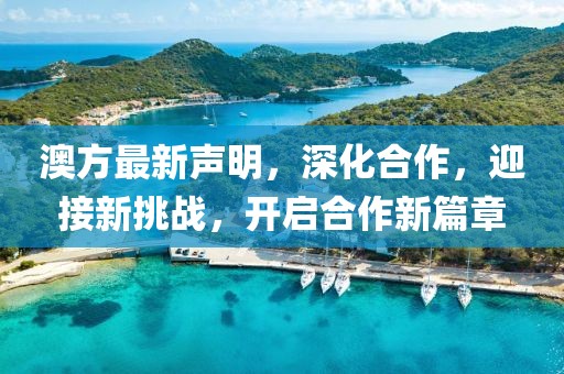 澳方最新声明，深化合作，迎接新挑战，开启合作新篇章