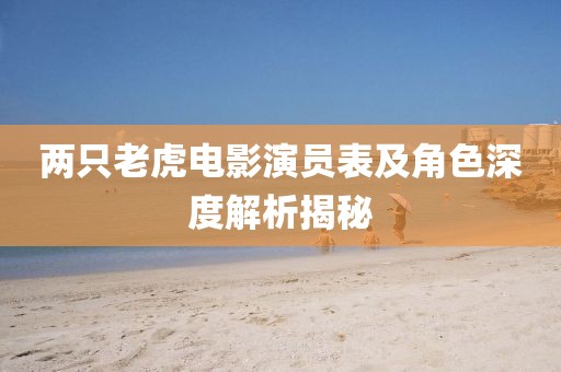 两只老虎电影演员表及角色深度解析揭秘
