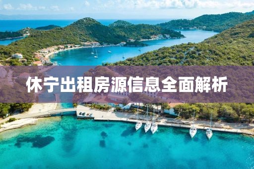 休宁出租房源信息全面解析
