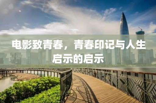 电影致青春，青春印记与人生启示的启示