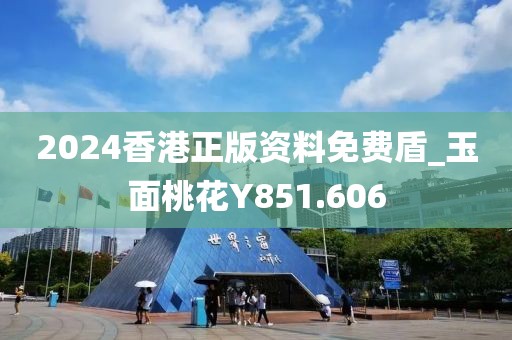 2024香港正版资料免费盾_玉面桃花Y851.606