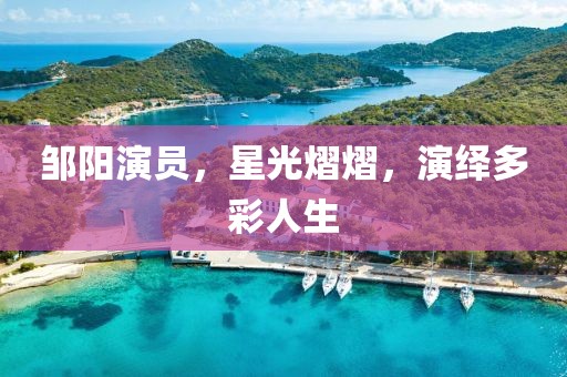 邹阳演员，星光熠熠，演绎多彩人生