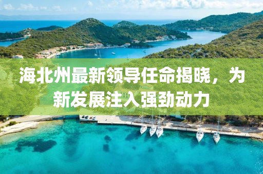 海北州最新领导任命揭晓，为新发展注入强劲动力