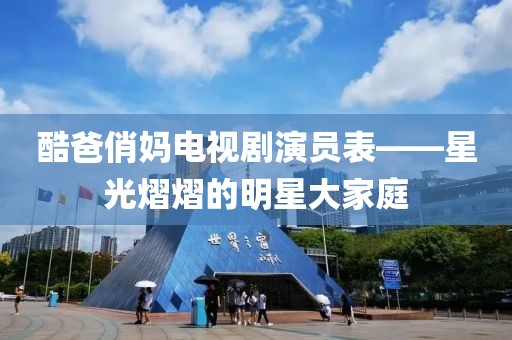 酷爸俏妈电视剧演员表——星光熠熠的明星大家庭