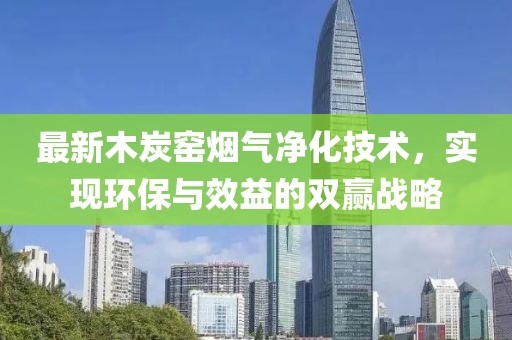 最新木炭窑烟气净化技术，实现环保与效益的双赢战略