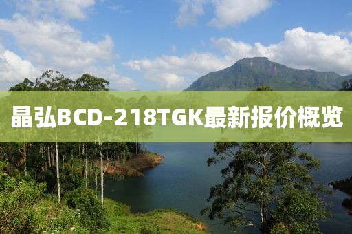 晶弘BCD-218TGK最新报价概览