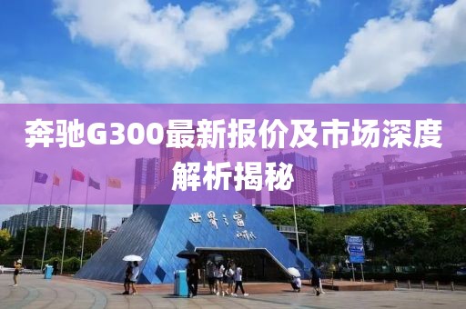 奔驰G300最新报价及市场深度解析揭秘