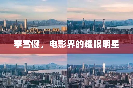 李雪健，电影界的耀眼明星