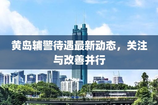 黄岛辅警待遇最新动态，关注与改善并行