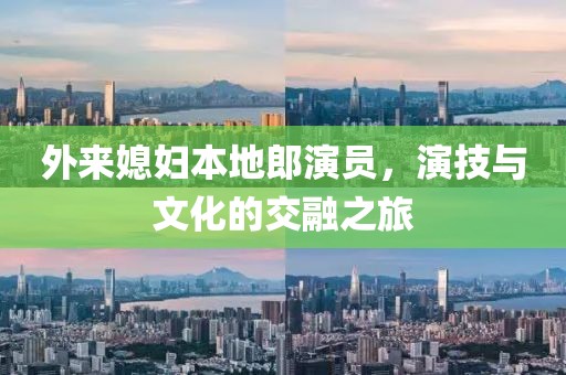 外来媳妇本地郎演员，演技与文化的交融之旅