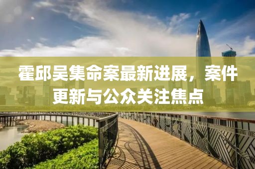霍邱吴集命案最新进展，案件更新与公众关注焦点