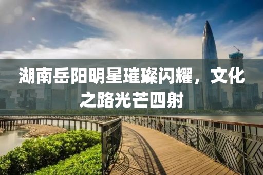 湖南岳阳明星璀璨闪耀，文化之路光芒四射
